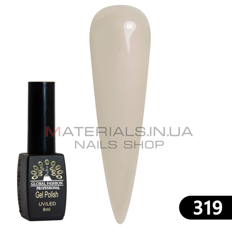 Гель лак BLACK ELITE 319, Global Fashion 8 мл