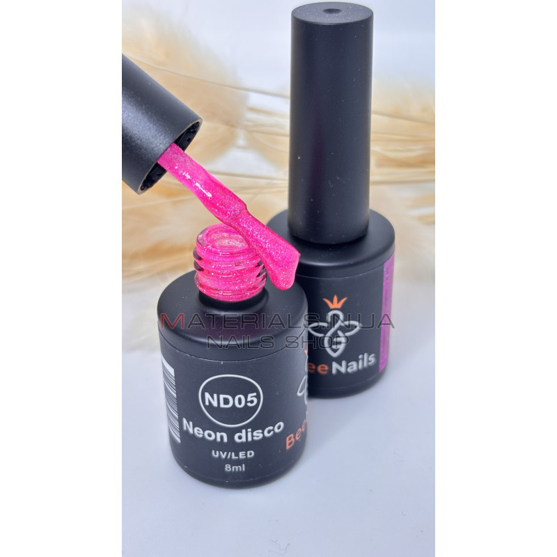 Гель лак Neon Disco Bee Nails №5 (8 мл) Гель лак Neon Disco Bee Nails №5 (8 мл)