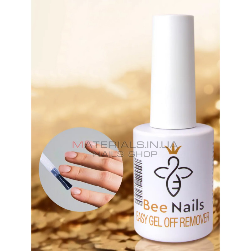 Засіб для зняття гель-лаку Bee Nails Easy Gel Off Remover, 15 ml