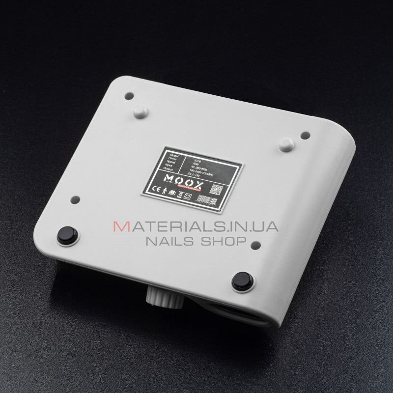 Фрезер Мокс X100 (Білий) на 45 000 об/хв. та 70W. для манікюру та педикюру