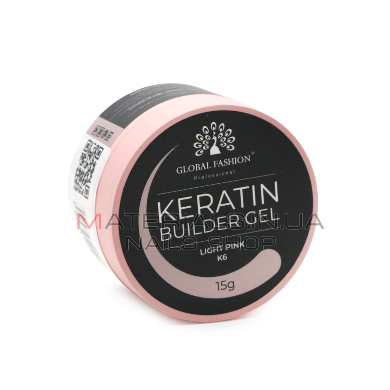 KERATIN BUILDER GEL, Global Fashion, 15 g, K6