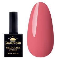 Гель-лак Designer Nude Pink - G201 "Коричневий беж"