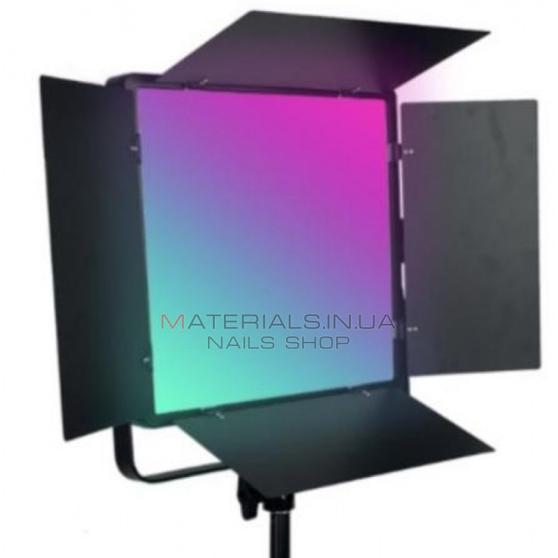 Лампа видеосвет LED Pro 900 RGB I panel light I 2 battery(4400mAh) I charger I carry bag I Remote Лампа видеосвет LED Pro 900 RGB I panel light I 2 battery(4400mAh) I charger I carry bag I Remote