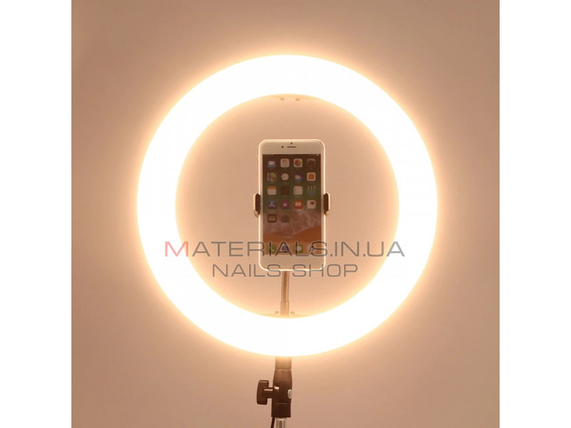 Кільцева LED лампа Ring Lamp 32 36 Вт, 32 см (з пультом, штативом 2м)