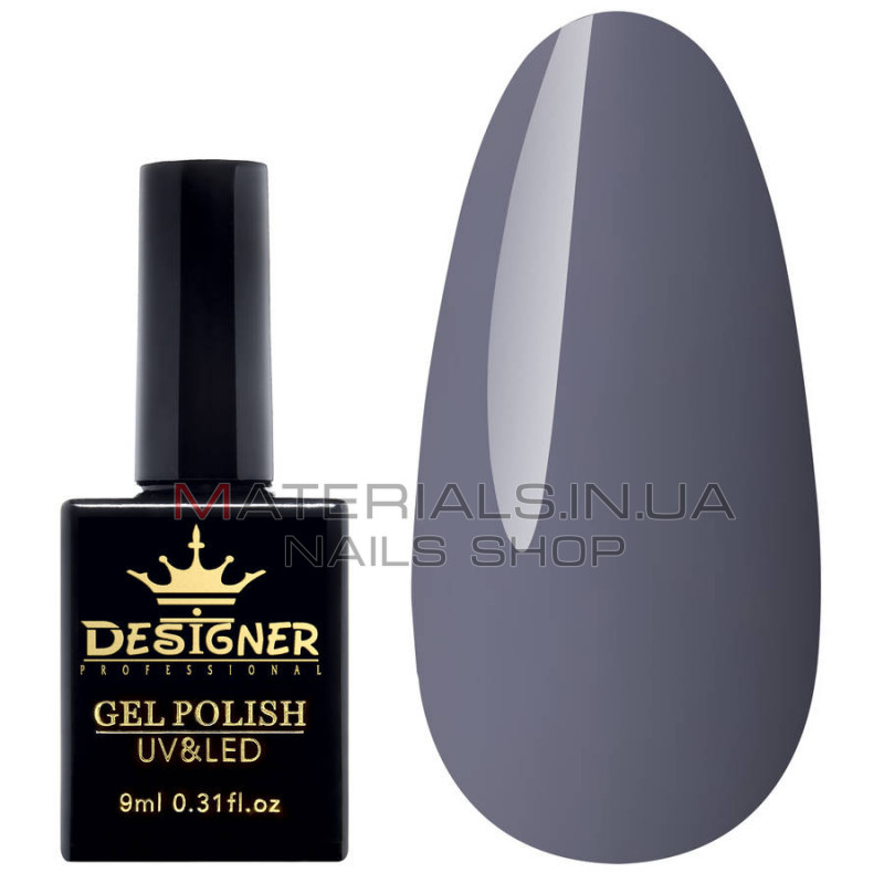 Гель-лак Designer Blueberry Pie - B59 "Сірий твід"