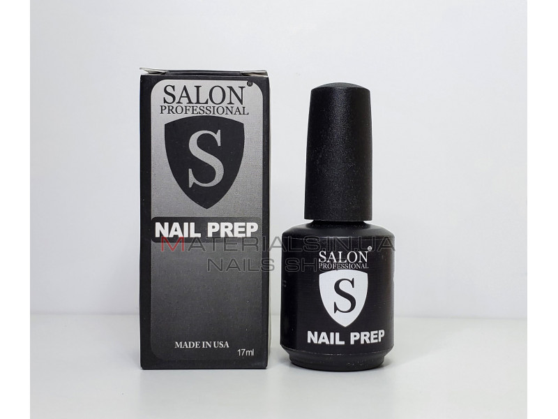 Salon Professional Nail Prep - дегідрататор з пензликом, 17 мл