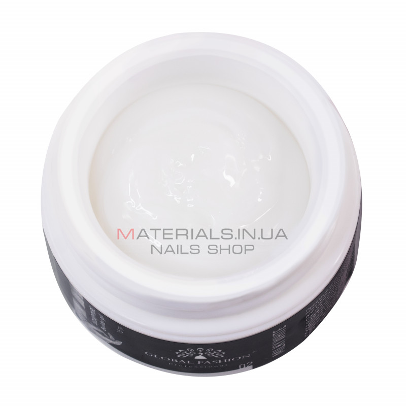 Скульптурний гель SCULPTURE BUILDER GEL 15 гр, MILKY WHITE №02 Скульптурний гель SCULPTURE BUILDER GEL 15 гр, MILKY WHITE №02