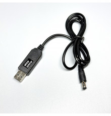 Кабель живлення USB 5V - DC 12V (для роутерів)