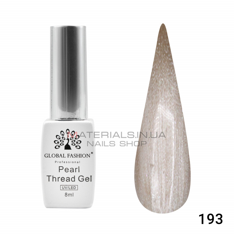 Гель лак Pearl Thread 8 мл, 193 Гель лак Pearl Thread 8 мл, 193