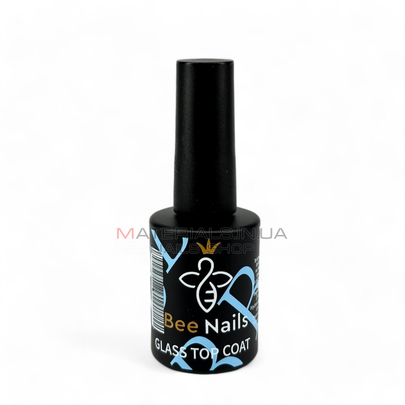 Glass top coat, Bee Nails, 15мл Glass top coat, Bee Nails, 15мл