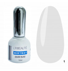 Камуфлююча база Lilly Beaute Cover Base Milky Way 12 мл №1, молочний