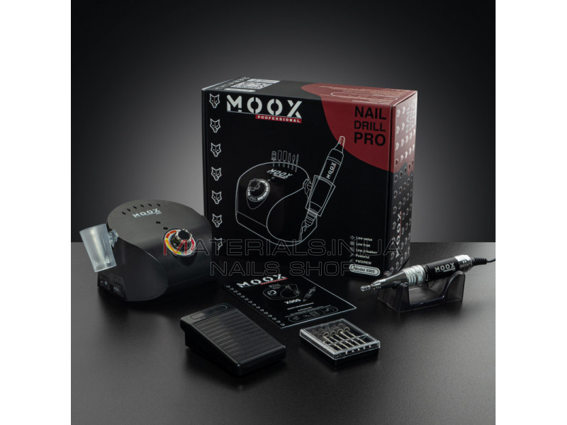 Фрезер Мокс X905 (Черный) на 45 000 об./мин. и 70W. для маникюра и педикюра