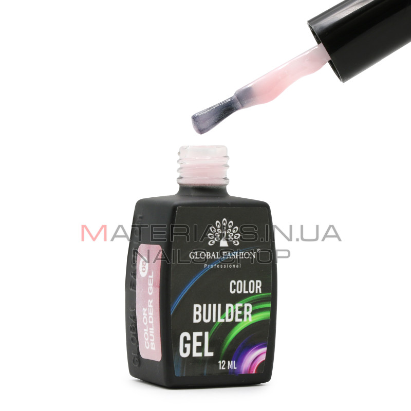 Кольоровий гель для нігтів Color Builder Gel 12 мл, 08