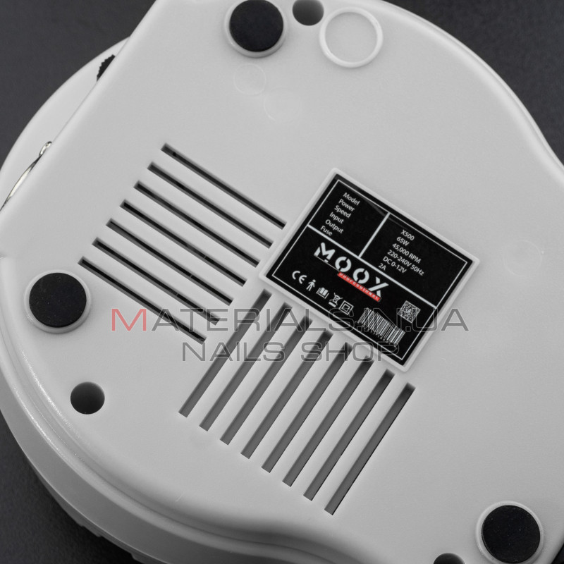 Фрезер Мокс X500 (Light Blue) на 45 000 об/хв. та 65W. для манікюру та педикюру