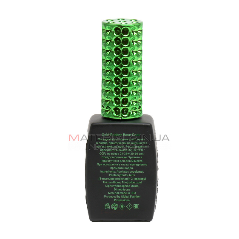 База для гель лака Global Fashion, Rubber Base Coat without Chemical 12 мл База для гель лака Global Fashion, Rubber Base Coat without Chemical 12 мл