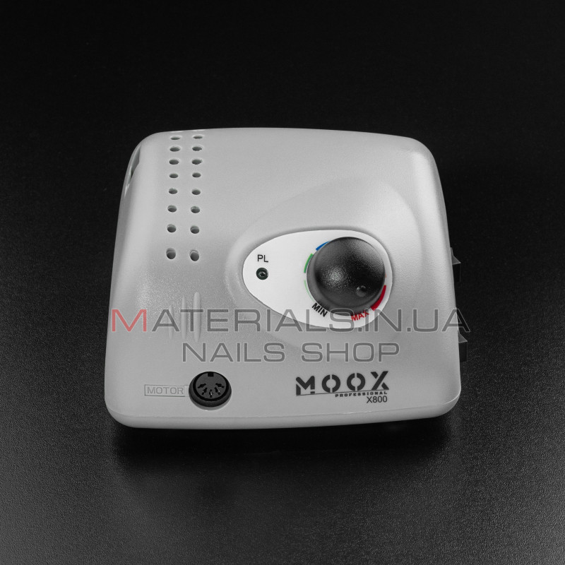 Фрезер Мокс X800 (Сірий) на 50 000 об/хв. та 70W. для манікюру та педикюру