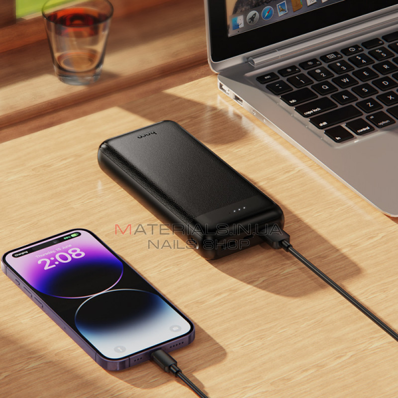 Power Bank 20000 mAh — Hoco J153A — Black Power Bank 20000 mAh — Hoco J153A — Black