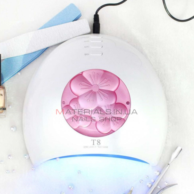 Гібридна лампа UV LED SUN T8, Рожева, 65 Вт Гібридна лампа UV LED SUN T8, Рожева, 65 Вт