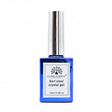 Гель для наращивания 6 in 1 crystal gel, 15 мл, Clear