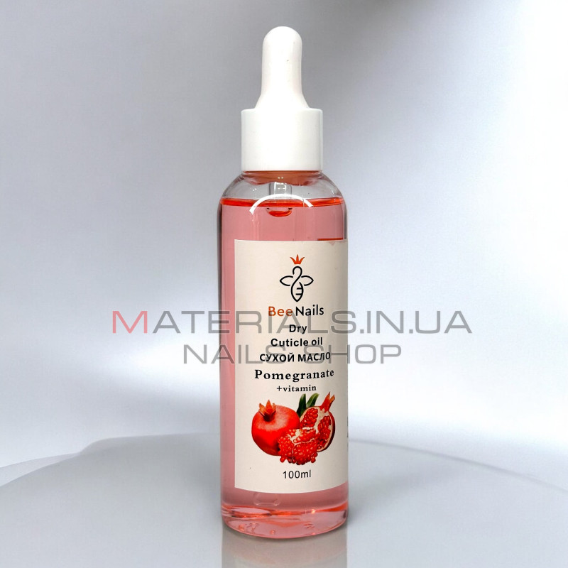 Сухе масло для кутикули BeeNails "Pomegranate", 100 мл