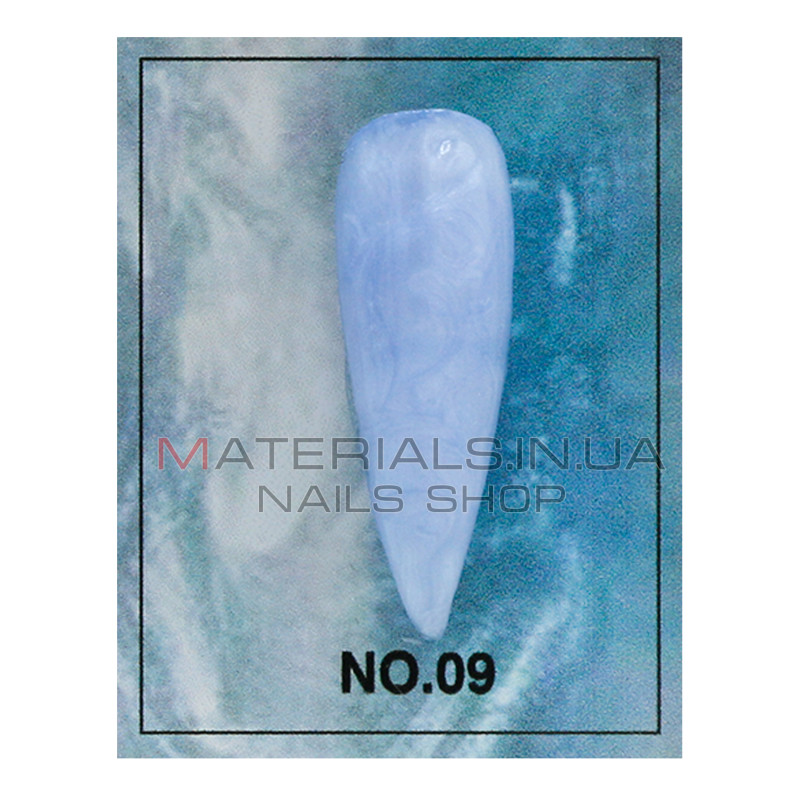 Гель для моделювання нігтів 15 гр, Ocean Pearl Dream Builder Gel 09