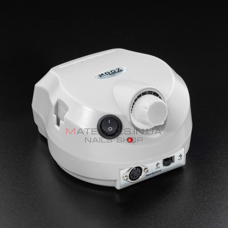 Фрезер Мокс X500 (Light Blue) на 45 000 об/хв. та 65W. для манікюру та педикюру Фрезер Мокс X500 (Light Blue) на 45 000 об/хв. та 65W. для манікюру та педикюру