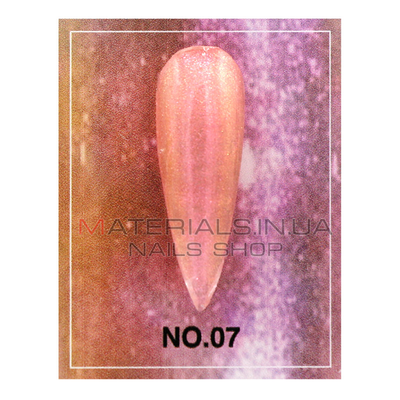 Гель для моделювання нігтів 15 гр, Nebula Kiss Builder Gel 07
