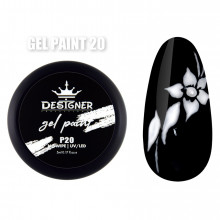 Gel Paint (no wipe) Гель-фарба (без липкого шару) Designer Professional, 5мл. №20