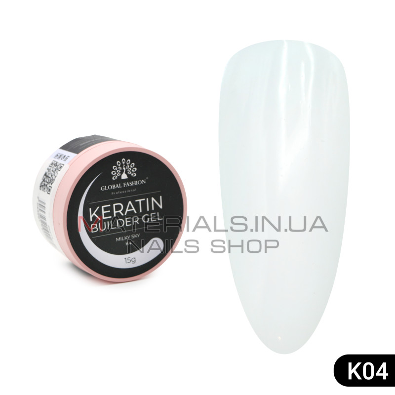 KERATIN BUILDER GEL, Global Fashion, 15 g, K4