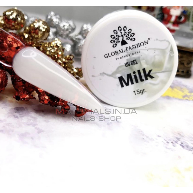 Гель Milk Global 15 мл молочний крем-гель Гель Milk Global 15 мл молочний крем-гель