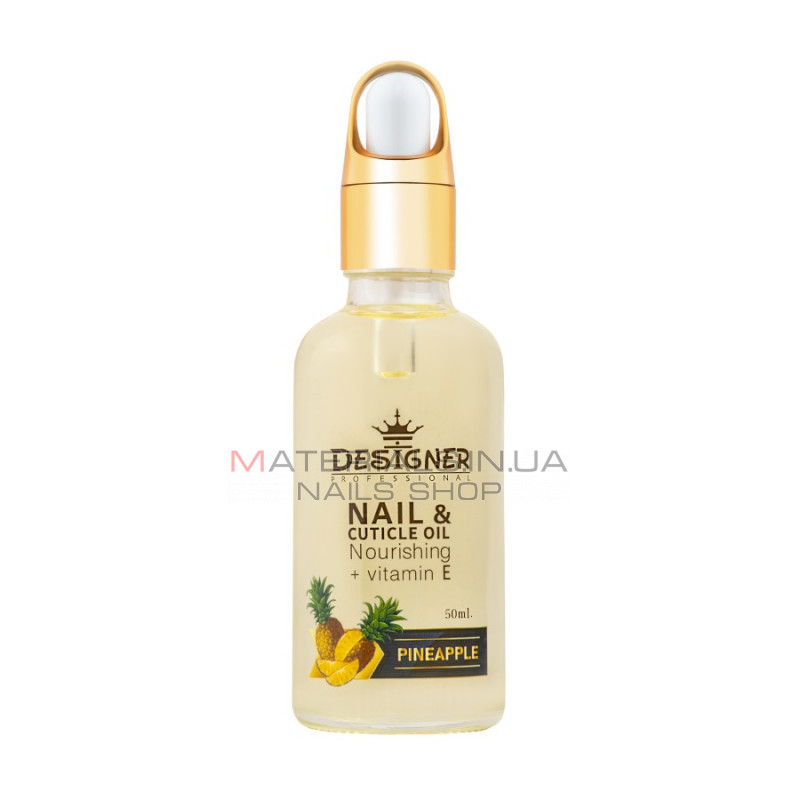 Масло для кутикулы 50 мл. (Ананас №1) - Nail&Cuticle oil от Дизайнер Масло для кутикулы 50 мл. (Ананас №1) - Nail&Cuticle oil от Дизайнер