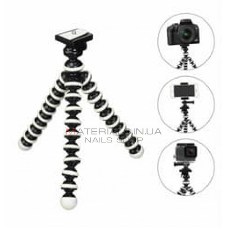 Гибкий мини-штатив тринога осьминог для телефона и камеры "Gorillapod"  30 см