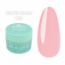 Builder Gel 15 мл., Дизайнер (Моделирующий гель) R12 Barbie Dance