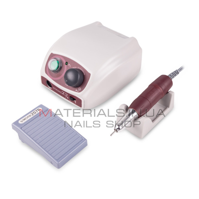 Фрезер для манікюру та педикюру Strong 207B/120ІІ RED
