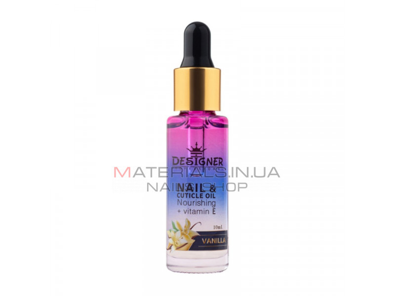 Олія для кутикули 10 мл. (Ваніль №9) - Nail&Cuticle oil від Дизайнер