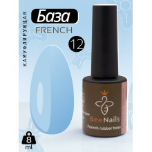 База для нігтів French rubber base Bee Nails №12
