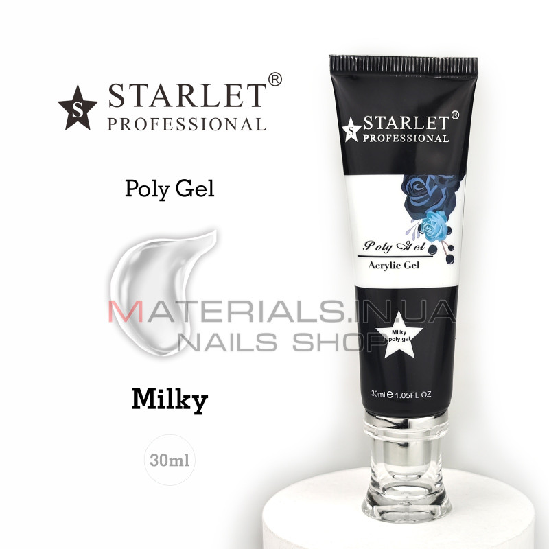 Полигель Starlet Professional 30 мл Milky