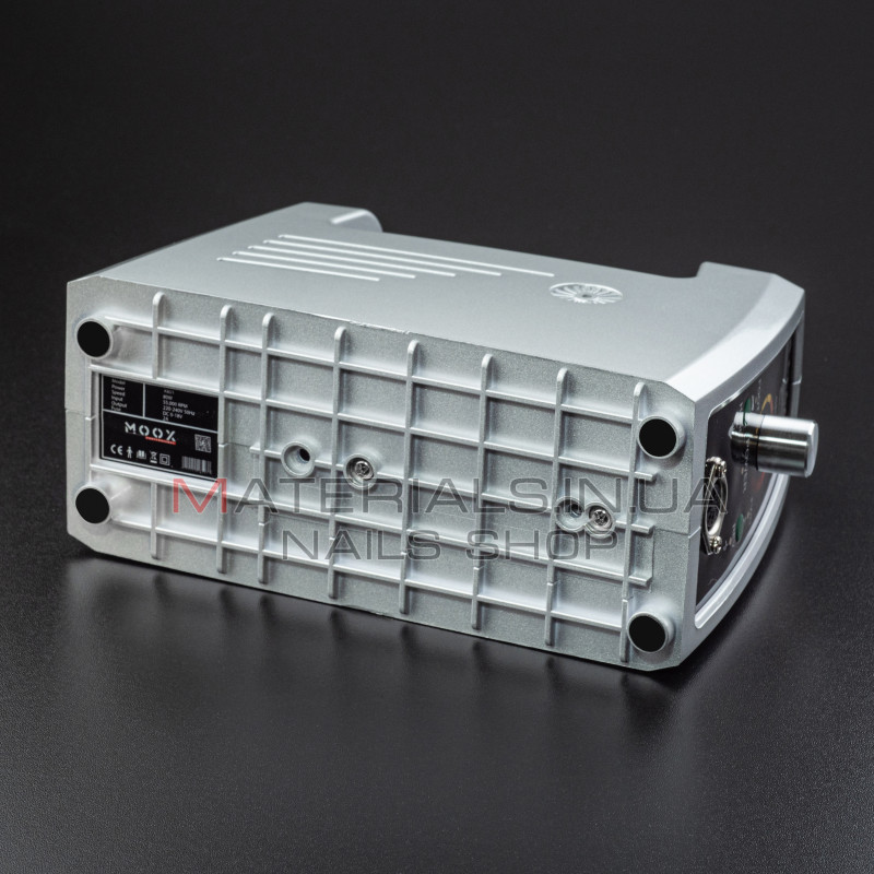Фрезер Мокс X801 (Срібло) на 55 000 об/хв. та 80W. для манікюру та педикюру