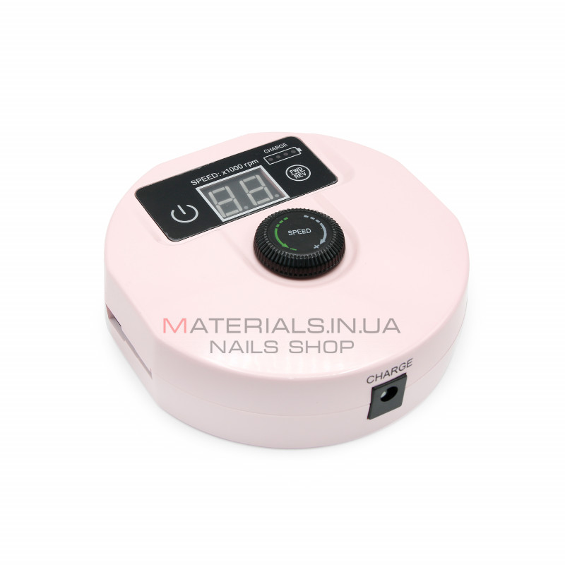 Апарат для манікюру і педикюру ZS-226 pink, на акумуляторі, 35000 об