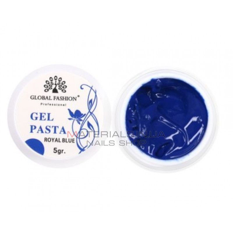 Гель паста Global 5 ml royal blue K13 K23 Гель паста Global 5 ml royal blue K13 K23
