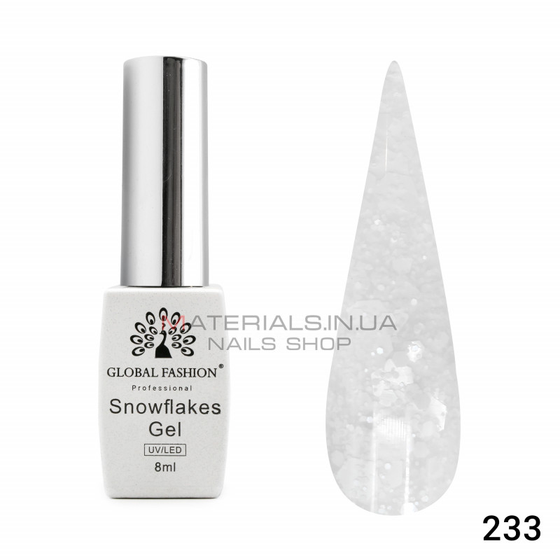 Гель лак Snowflakes 8 мл, 233 Гель лак Snowflakes 8 мл, 233