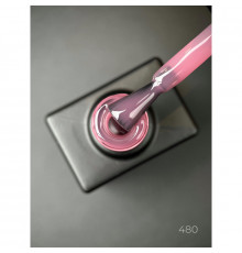 Гель лак Vitrage gel 480 Дизайнер (9мл.) - цветной, полупрозрачный