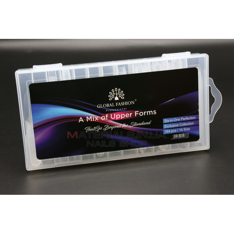 Набір верхніх форм 6 в 1, 164 шт., пластикові з розміткою