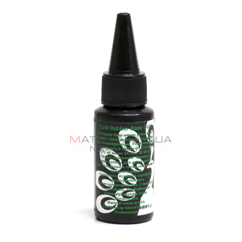 База для гель лака Global Fashion, Rubber Base Coat without Chemical 30 мл База для гель лака Global Fashion, Rubber Base Coat without Chemical 30 мл