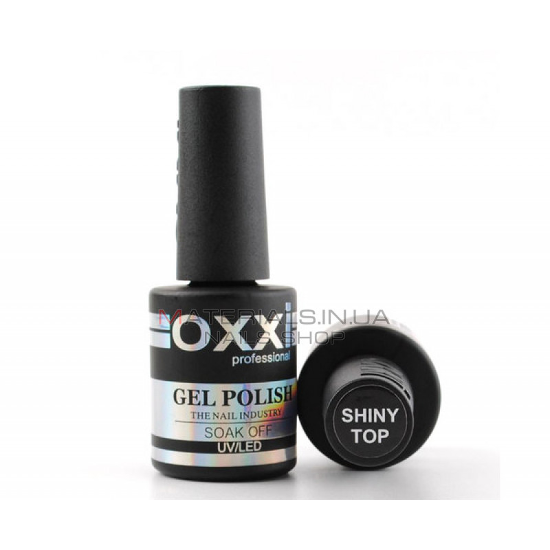 Топ без липкого слоя Oxxi Professional Top Shiny, 15 мл Топ без липкого слоя Oxxi Professional Top Shiny, 15 мл