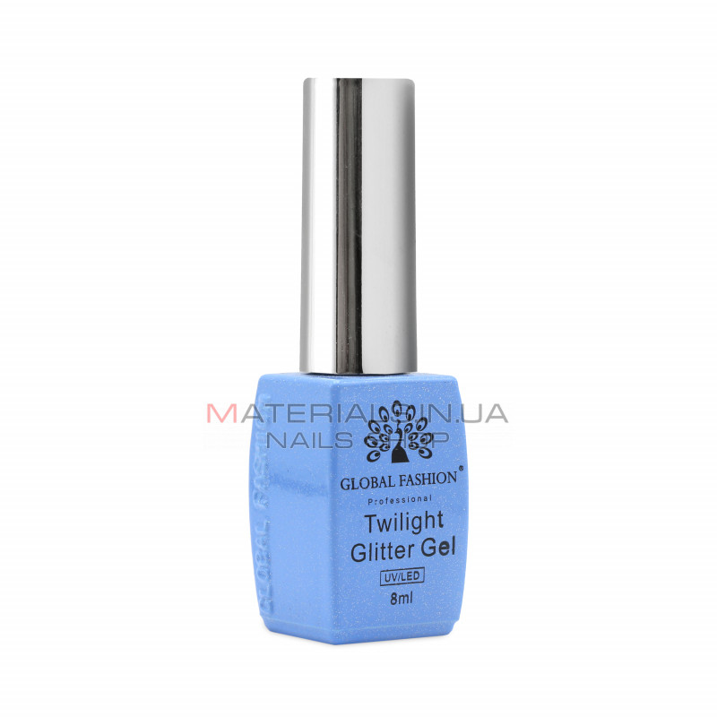 Гель лак Twilight Glitter 8 мл, 204 Гель лак Twilight Glitter 8 мл, 204