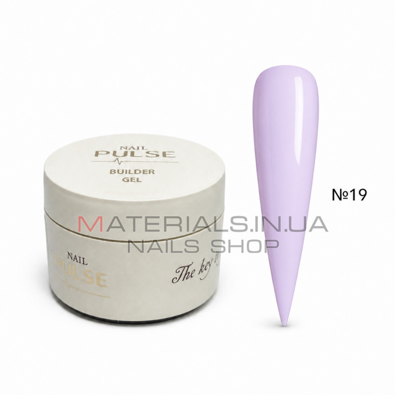 Color Builder Gel Nail Pulse 15ml, №19