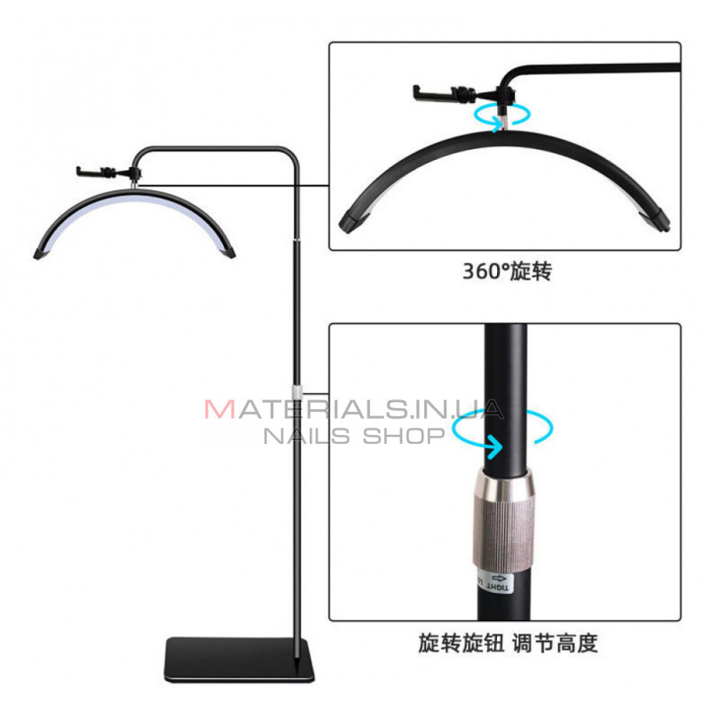 Бестеневая LED лампа HD-M6X 36W 180cm сolor 3000K-6000K 58cm Бестеневая LED лампа HD-M6X 36W 180cm сolor 3000K-6000K 58cm