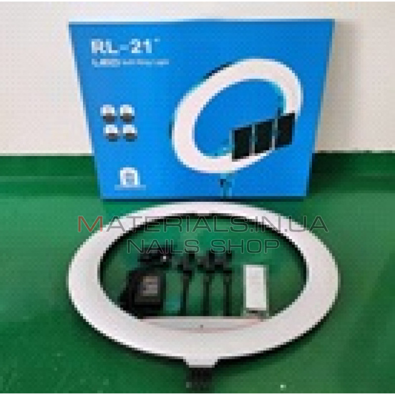 Кільцева LED-лампа RL-21, 54 см, 21″, 416 світлодіодів