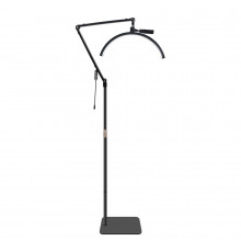 Безтеневая LED лампа-полумесяц HD-M40X 36W White color 3200-5600K 50cm light:238 145-187cm Alloy lamp head+metal support